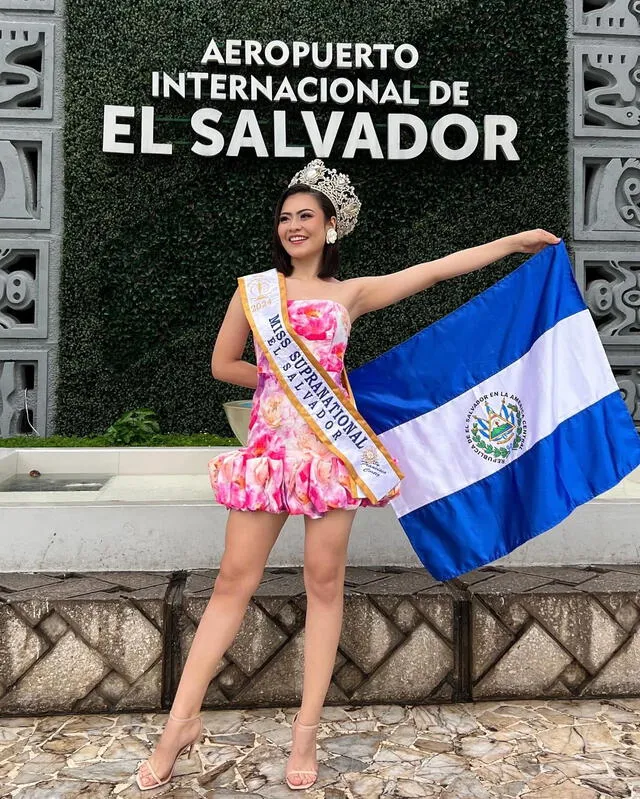  <strong>Naomy Montiel, la Miss Grand El Salvador 2024</strong>.   
