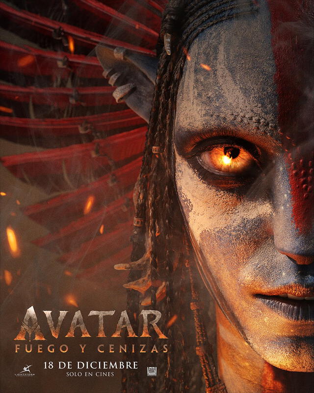  'Avatar 3: fuego y cenizas' llegará a los cines en diciembre de este 2025. Foto: Avatar   