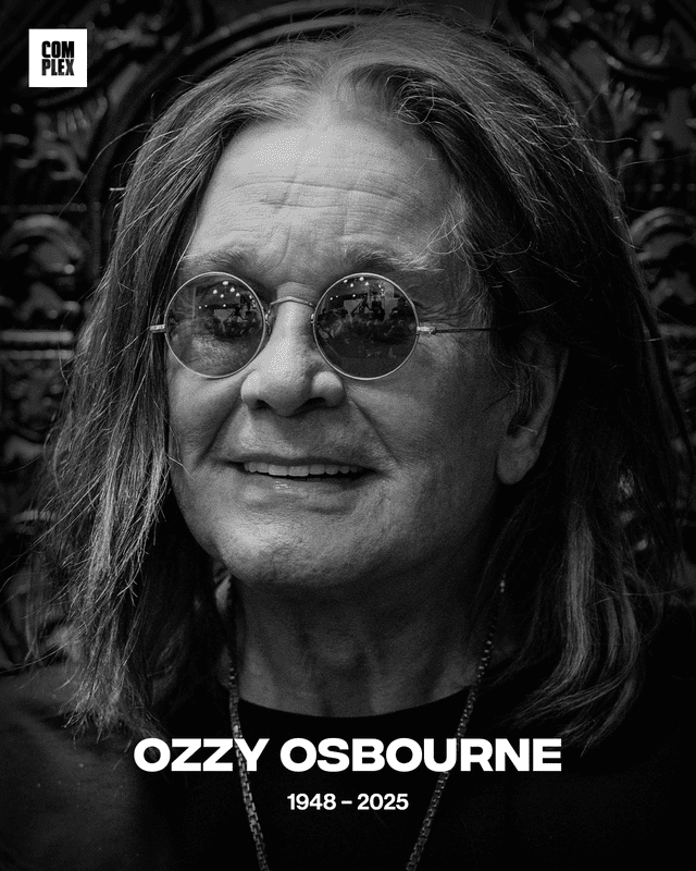  Ozzy Osbourne es líder de Black Sabbath. Foto: Complex   