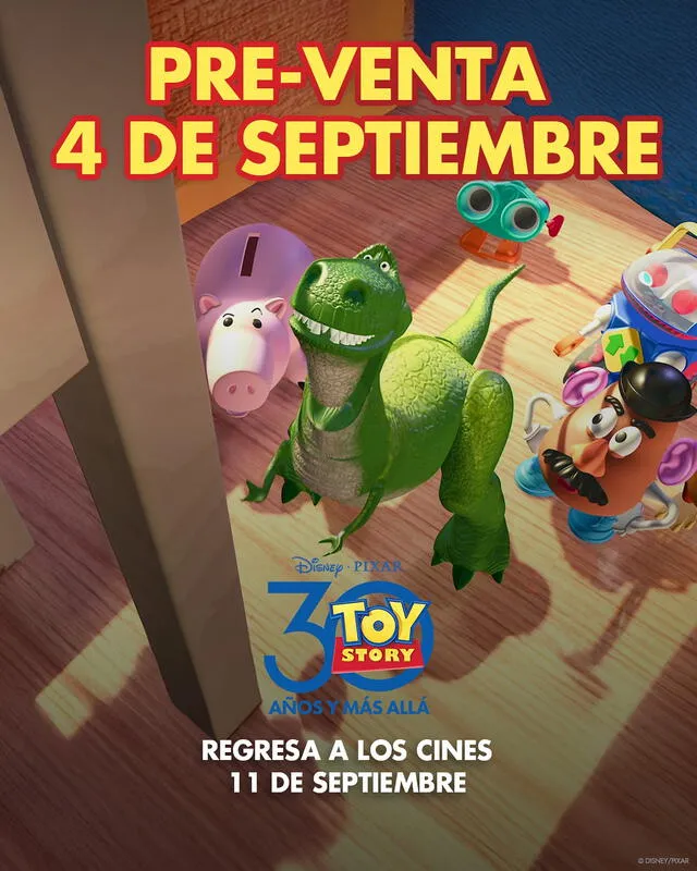 Anuncian la preventa para el reestreno de Toy Story. Foto: Cinecolor Anuncian la preventa para el reestreno de Toy Story. Foto: Cinecolor