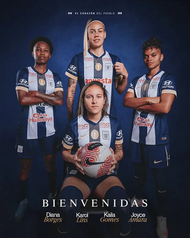  Alianza Lima anunció la contratación de cuatro nuevas futbolistas. Foto: Alianza Lima   