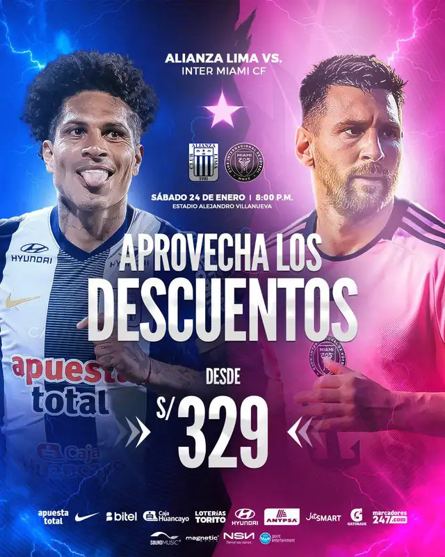  Anuncio de los descuentos. Foto: Alianza Lima   