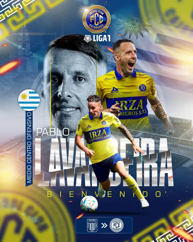  Presentación de Pablo Lavandeira. Foto: FC Cajamarca    