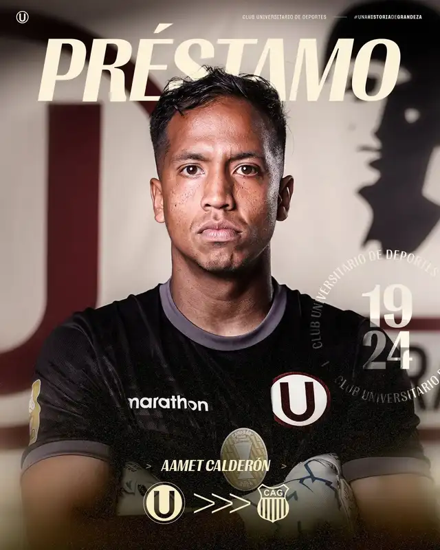 Aamet Calderón jugará en Grau. Foto: Universitario   
