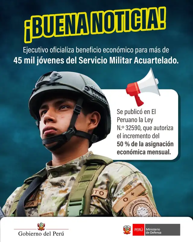 Asignación económica Servicio Militar: ¿A cuánto sube el pago mensual?