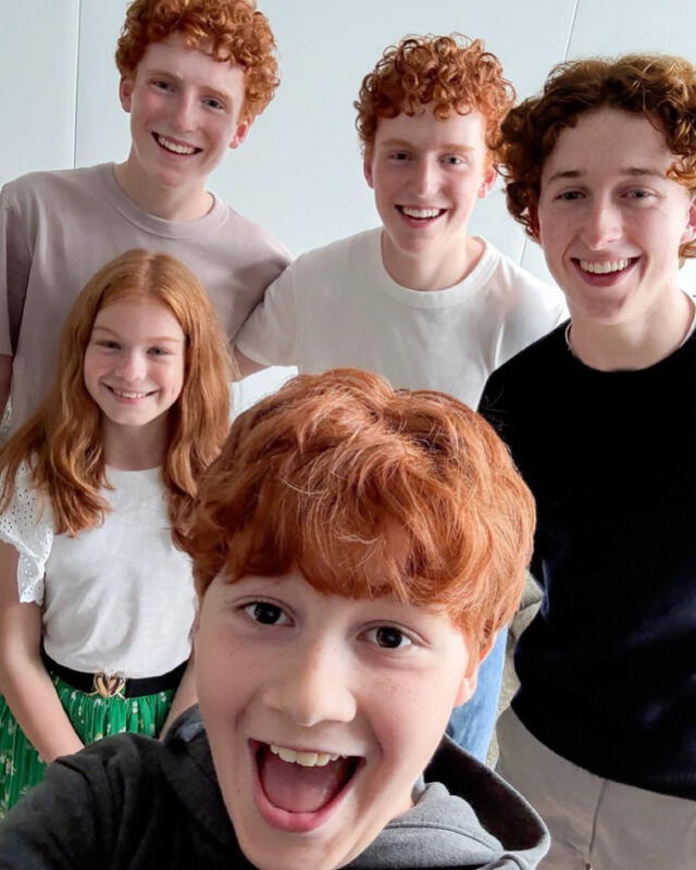  Filtran la nueva imagen de todos los hermanos Weesley. Foto: HBO Max   