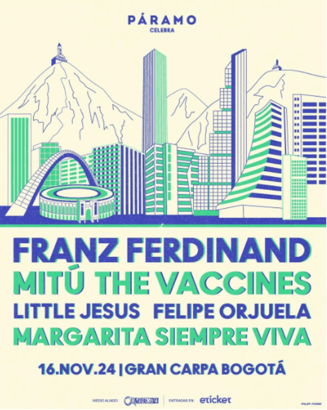  <strong>Franz Ferdinand en Colombia</strong>.   