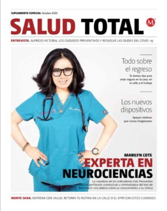 Hasta en portadas de revista se veía a la “psiquiatra de mentira”.