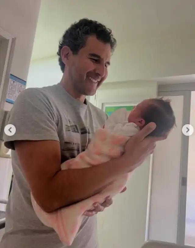  Alexandra Hörler trajo al mundo a su primer bebé 