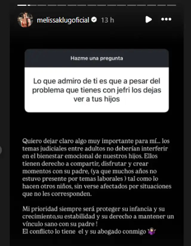 Melissa Klug EXPONE su verdadera relación con Jefferson Farfán. Foto: Instagram. Melissa Klug EXPONE su verdadera relación con Jefferson Farfán. Foto: Instagram.