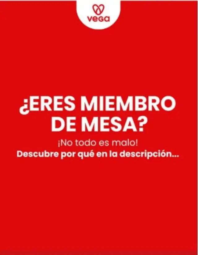 Tiendas Vega premia que seas miembro de mesa.