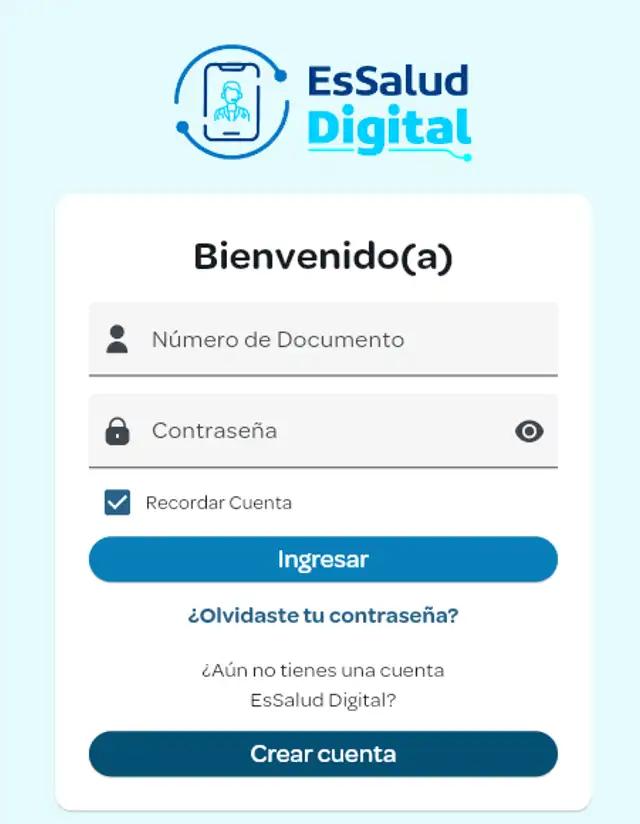 EsSalud Digital: cómo descargar la nueva aplicación y sacar citas médicas desde el celular. EsSalud Digital: cómo descargar la nueva aplicación y sacar citas médicas desde el celular.