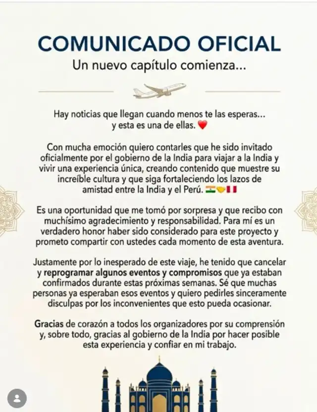 ¡SE VA! Zumba anuncia su DESPEDIDA del Perú con desgarradora confesión y toma drástica decisión: “He sido…” ¡SE VA! Zumba anuncia su DESPEDIDA del Perú con desgarradora confesión y toma drástica decisión: “He sido…”