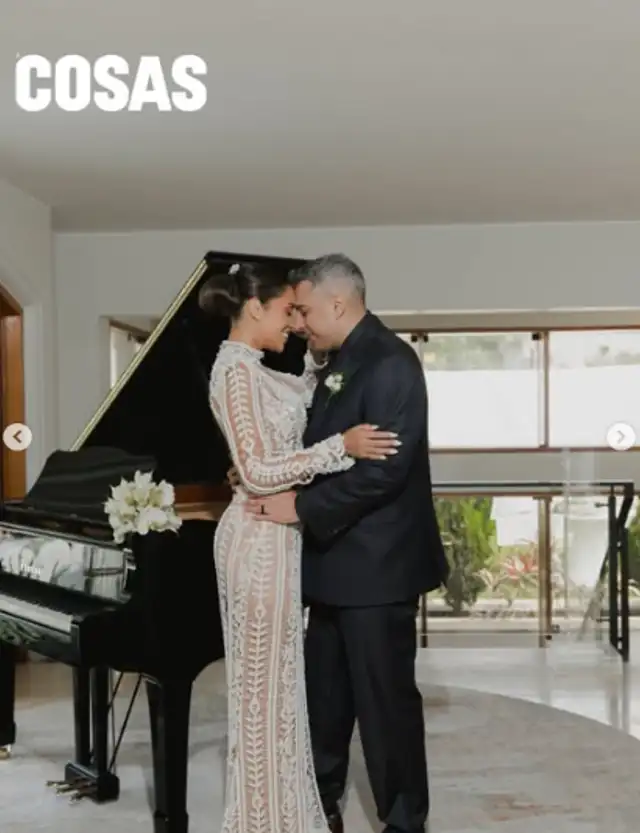 Ricardo Mendoza y Katya Mosquera se casan en su lujosa nueva casa