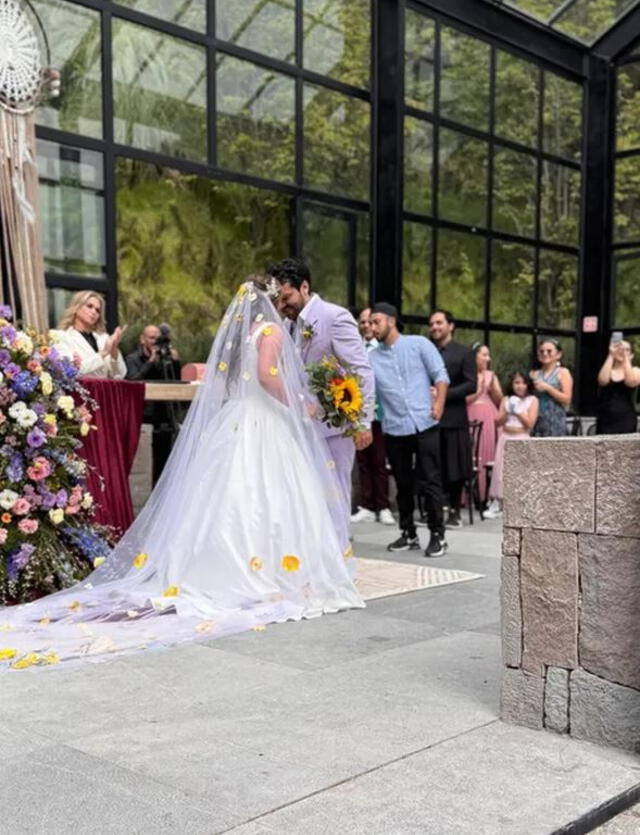 <strong> La</strong> <strong>boda de Daniela Luján y Mario Monroy.</strong>   