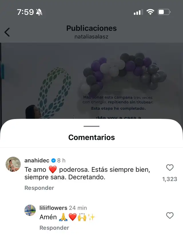  Anah de Crdenas manda desgarrador mensaje a Natalia Salas al enterarse que tiene cncer nuevamente 