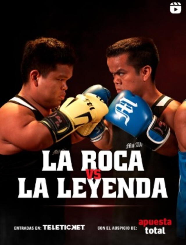 De las primeras peleas para la noche será La Roca vs. La Leyenda   