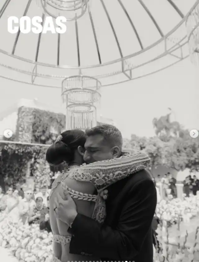 Ricardo Mendoza y Katya Mosquera se casan en su lujosa nueva casa