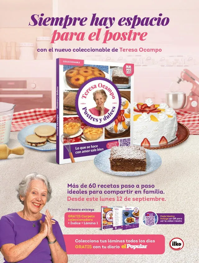  No te pierdas el nuevo coleccionable de Teresa Ocampo.   