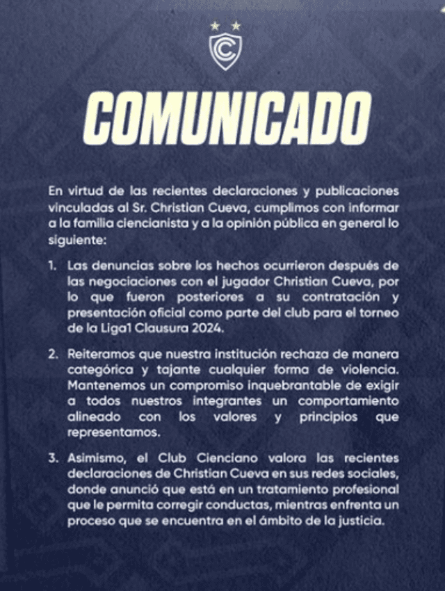 Christian Cueva en Cienciano Christian Cueva en Cienciano