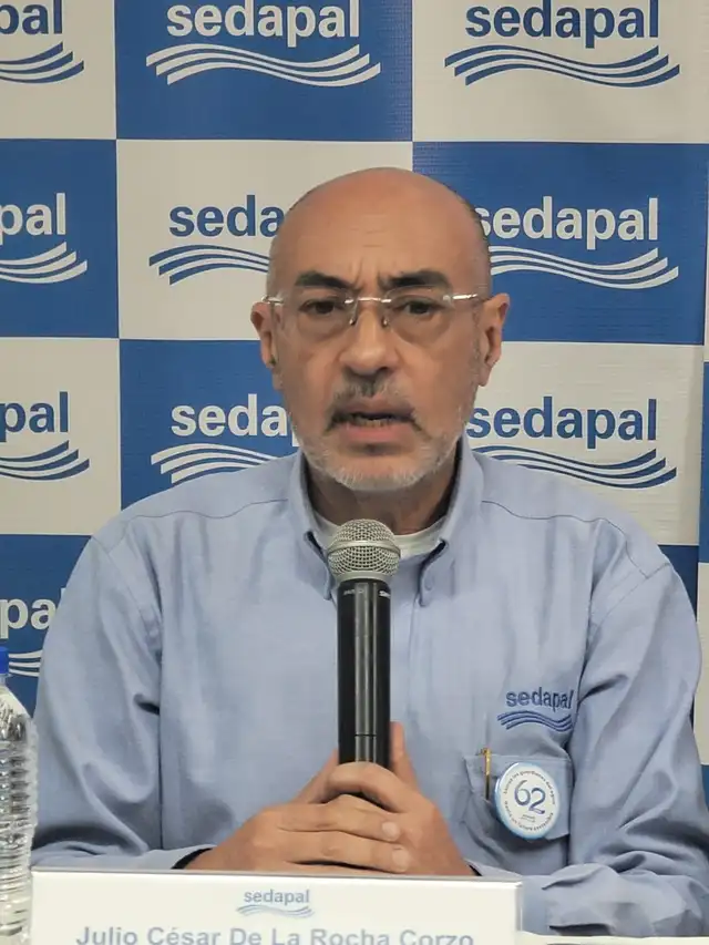 Julio César De La Rocha Corzo, gerente general de Sedapal