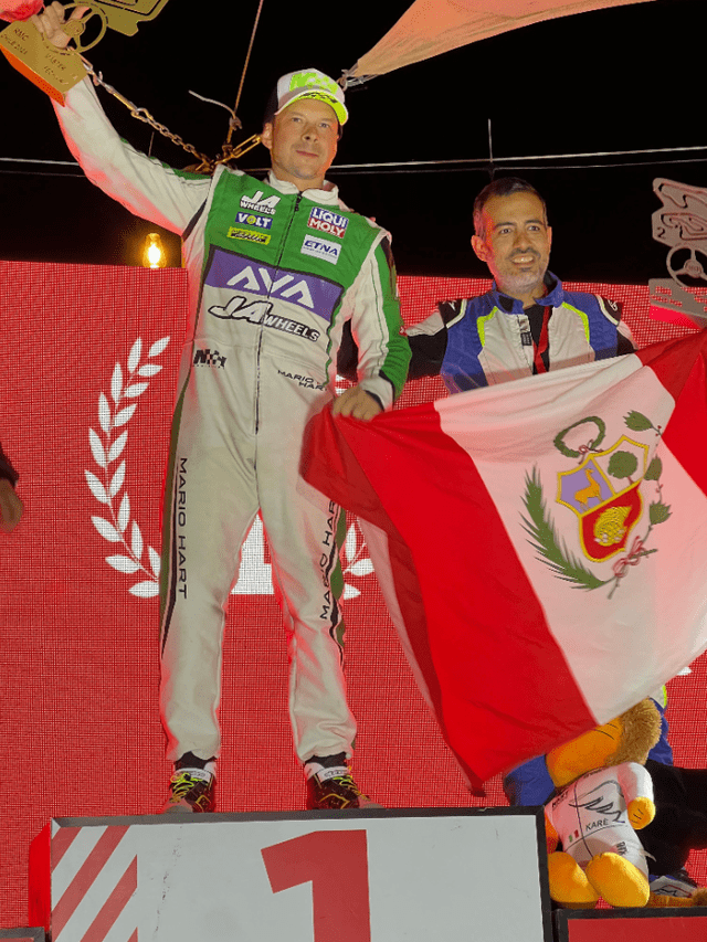 <em>Mario Hart se alista para el Sudamericano de karts 2024. Foto: Difusión</em>   