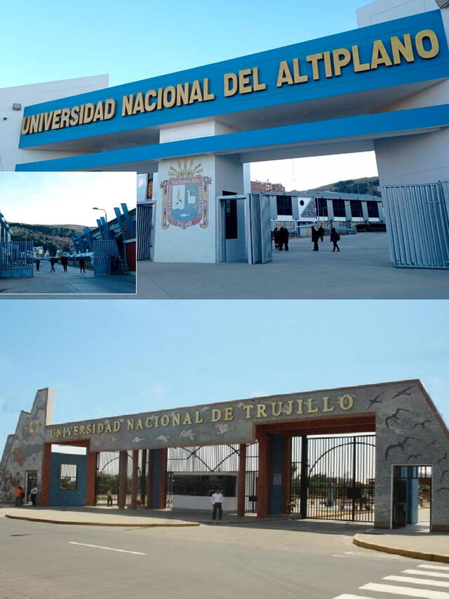 La Universidad Nacional del Altiplano y la Universidad Nacional de Trujillo se han visto beneficiadas con el Sineace.