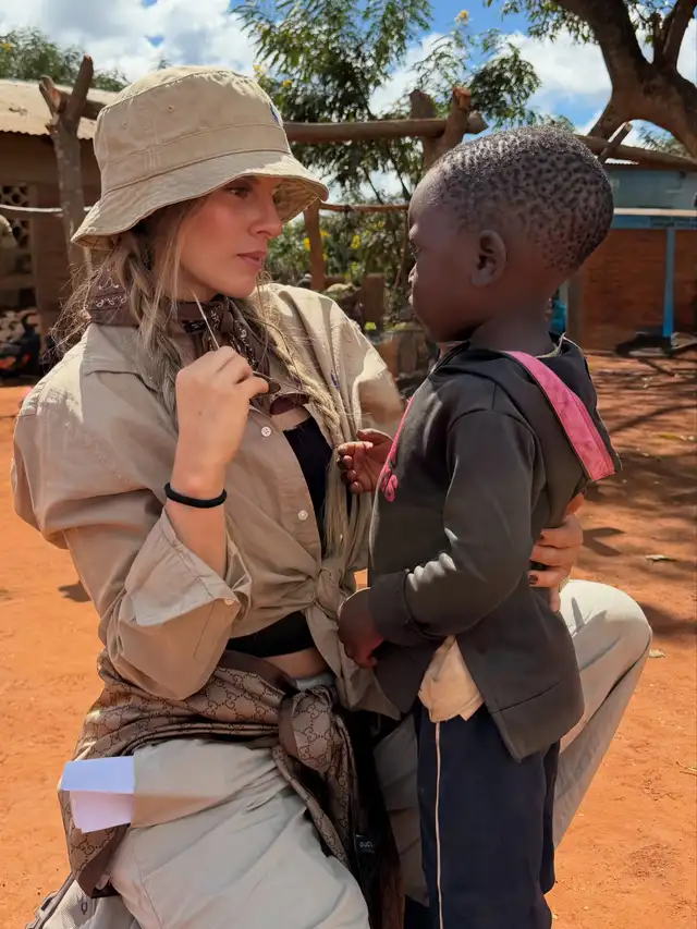Baigorria explica el verdadero motivo de su presencia en África.