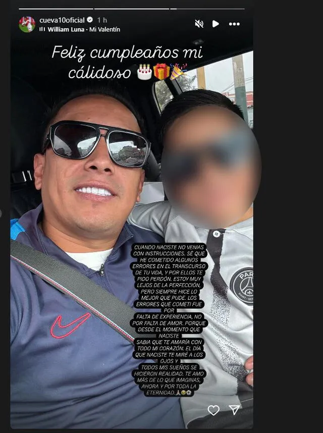 Christian Cueva se AUSENTA en el cumpleaños de su hijo con Pamela López y RUEGA por su perdón Christian Cueva se AUSENTA en el cumpleaños de su hijo con Pamela López y RUEGA por su perdón