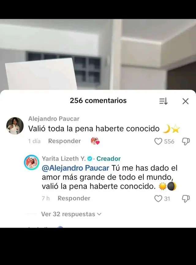 Alejandro Paucar e Yarita Lizeth vivem seu amor. Foto: Tik Tok.   