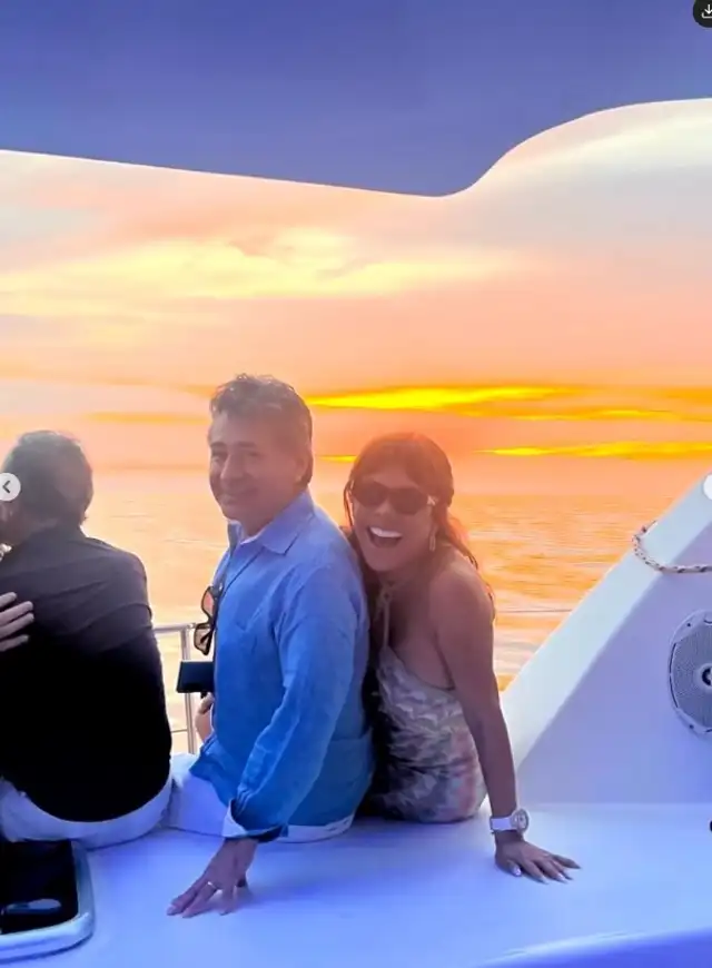 Magaly Medina celebra cumpleaños de su esposo Alfredo Zambrano.