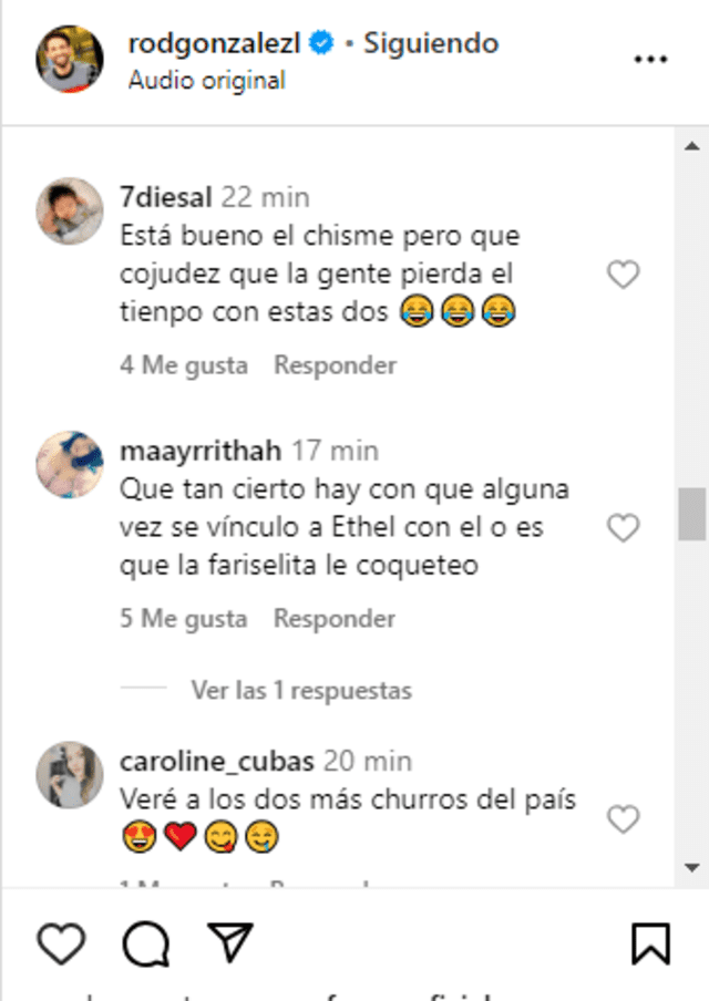 Usuarios piden a Amor y Fuego que Yaco Eskenazi cuente si Ethel Pozo estuvo enamorada de él.