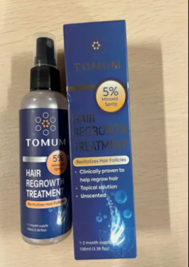 tónico capilar vendido por Amazon