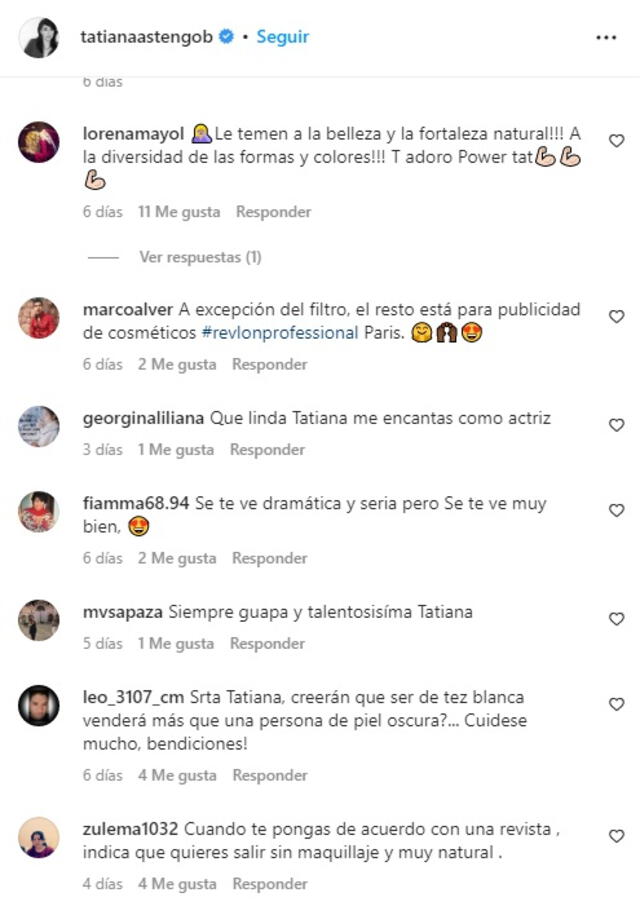 Tatiana Astengo Molesta Con 'tarrajeada' Que Le Hicieron En Fotografía ...