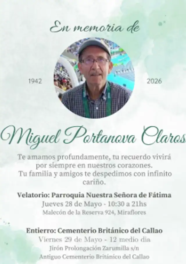 Querido periodista Miguel Portanova pierde la vida a sus 84 años de edad