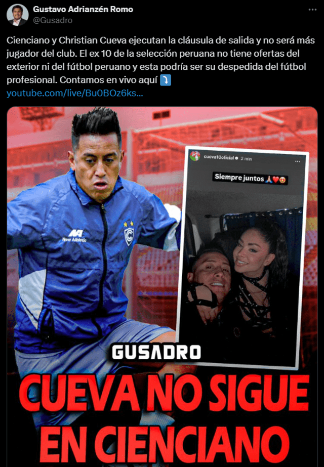 Christian Cueva, Cienciano