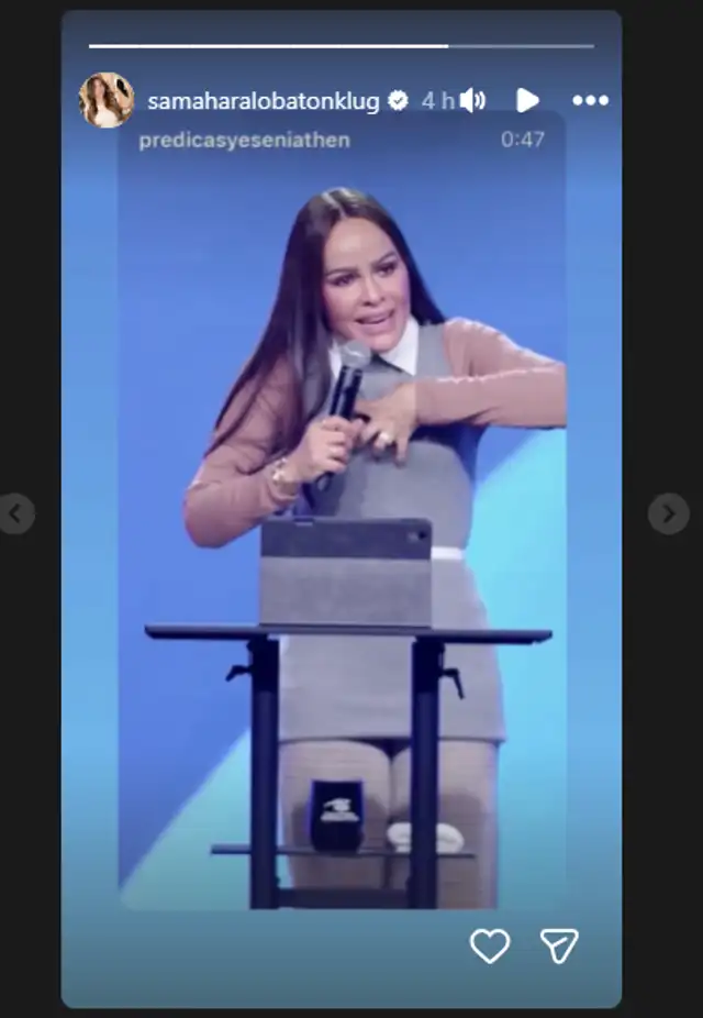 Samahara Lobatón COMPARTE EMOTIVO mensaje cristiano. Foto: Instagram. Samahara Lobatón COMPARTE EMOTIVO mensaje cristiano. Foto: Instagram.