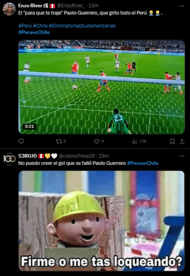 MEMES de Paolo Guerrero por fallarse GOL para Perú