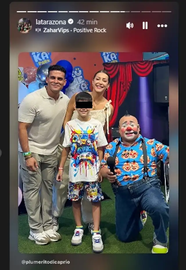 Christian Domínguez y Karla celebran felices el cumpleaños de su menor hijo.