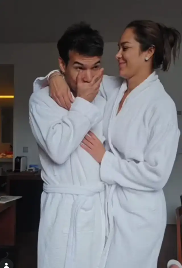 Karen Schwarz confiesa ruptura con Ezio Oliva