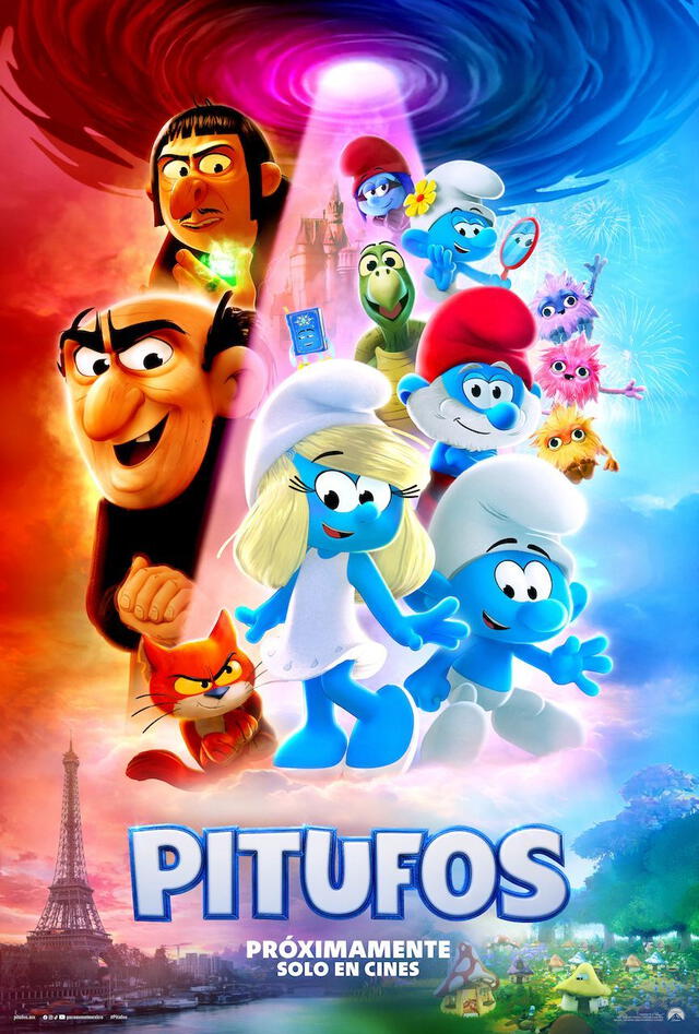 'Pitufos' (2025) ya se encuentra disponible en todos los cines del país. Foto: Paramount 'Pitufos' (2025) ya se encuentra disponible en todos los cines del país. Foto: Paramount