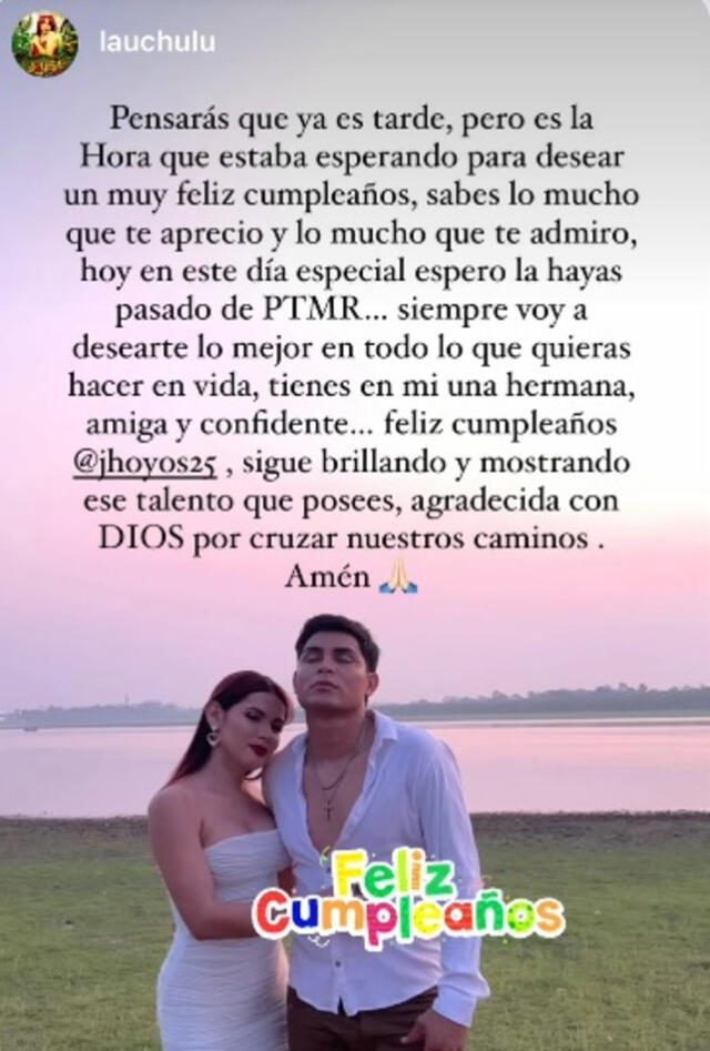 La Uchulú asegura que Jordy Hoyos es un hermano para ella y descarta romance.