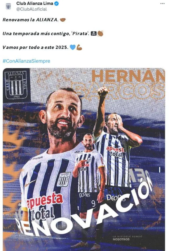 Hernán Barcos, Alianza Lima