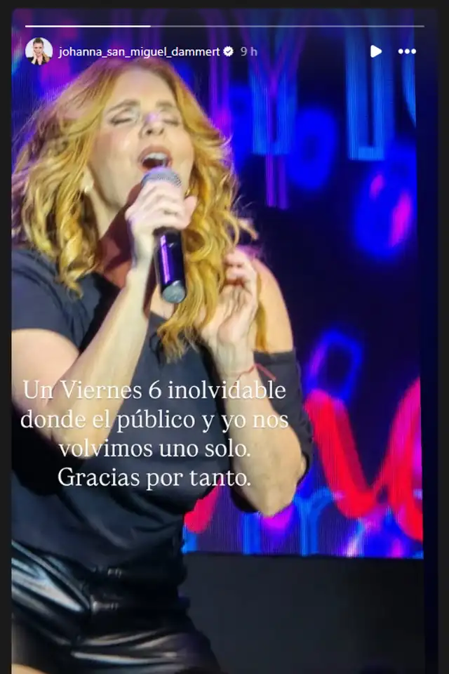 Johanna San Miguel habla tras protesta de mujeres trans. Foto: Instagram.   