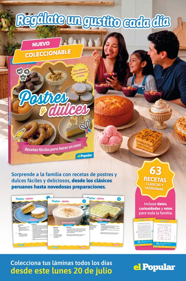 Nuevo coleccionable 'Postres y Dulces'
