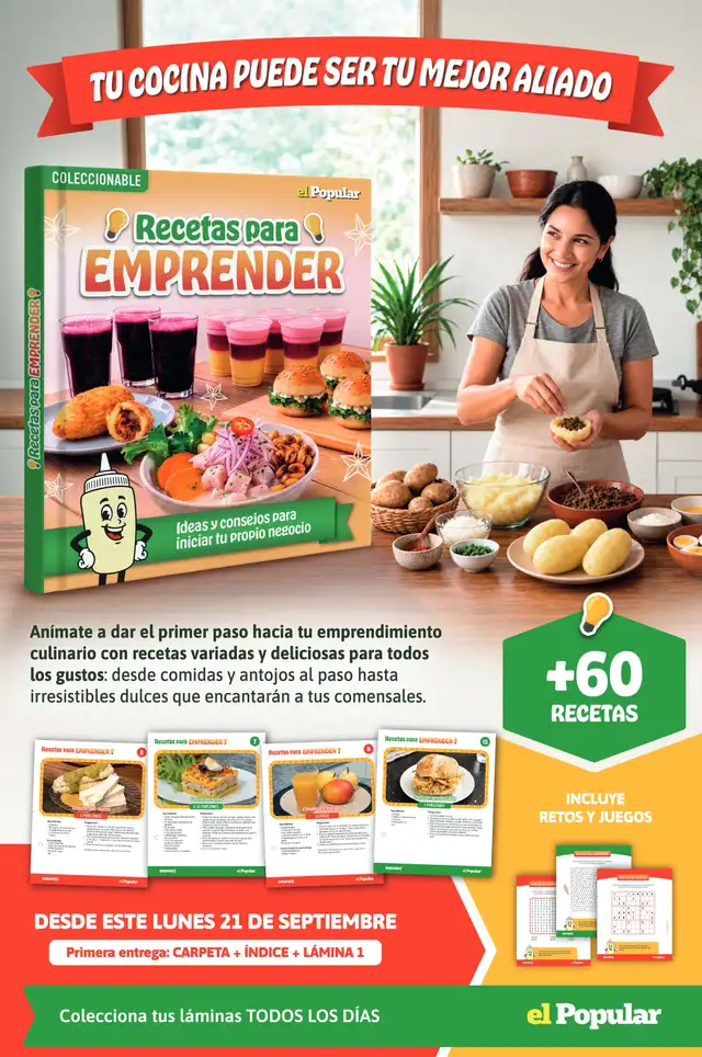Coleccionable Recetas para emprender