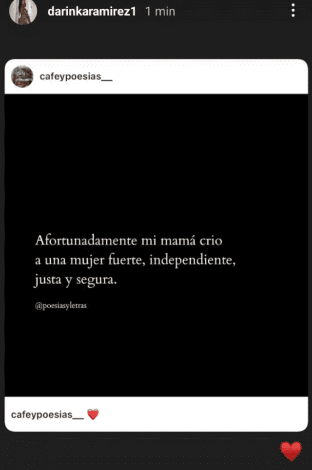 Darinka Ramírez vía Instagram.