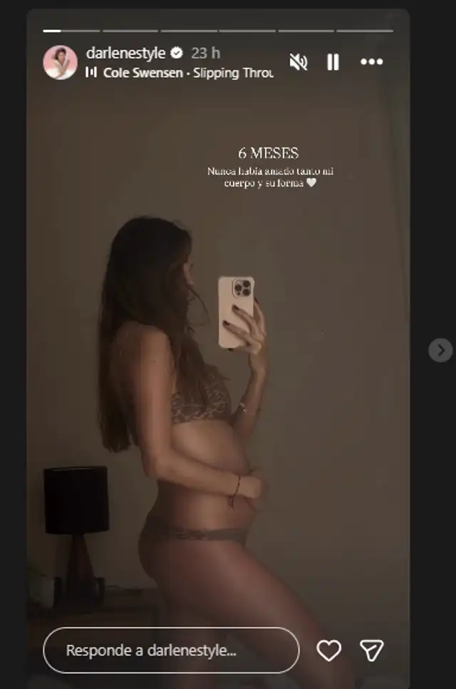 Exchica reality, Darlene Rosas, luce muy feliz su embarazo. Foto: Instagram. Exchica reality, Darlene Rosas, luce muy feliz su embarazo. Foto: Instagram.