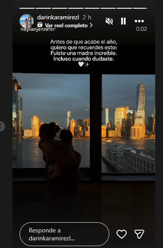 Darinka comparte mensaje a solo horas de cerrar el año 2025. Foto: Instagram. Darinka comparte mensaje a solo horas de cerrar el año 2025. Foto: Instagram.