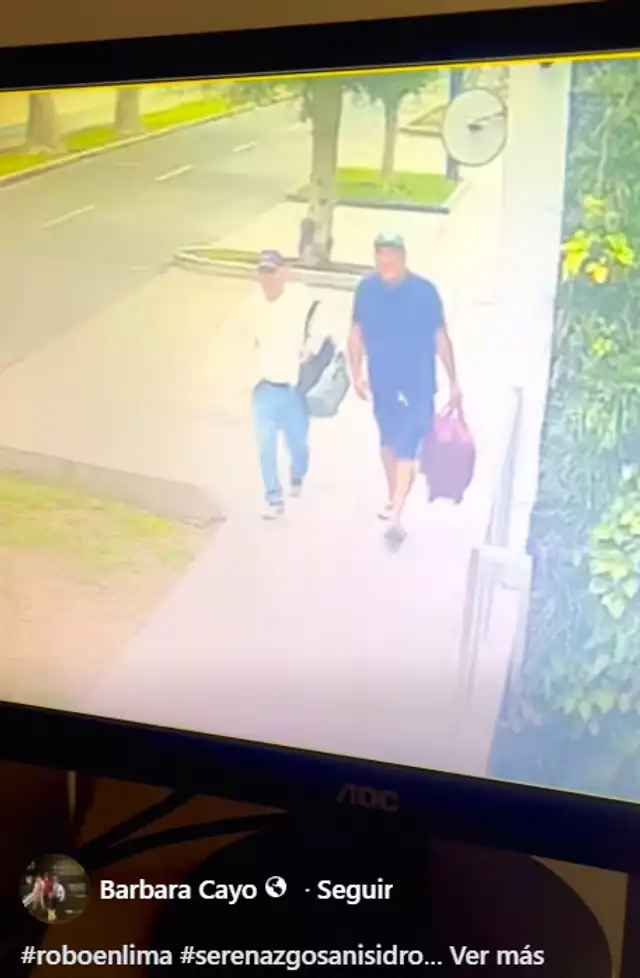 Delincuentes asaltan la casa de Bárbara Cayo y cámaras de seguridad lo grabaron todo 